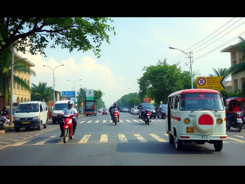 Crossy Road Game Logo - Chicken crossing road