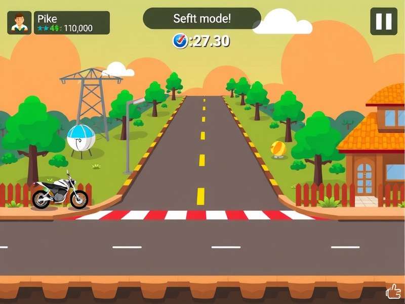 Screenshot of Crossy Road Endless Arcade mode showing chicken crossing road