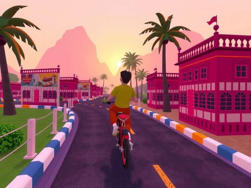 Disney Crossy Road gameplay screenshot showing characters crossing road