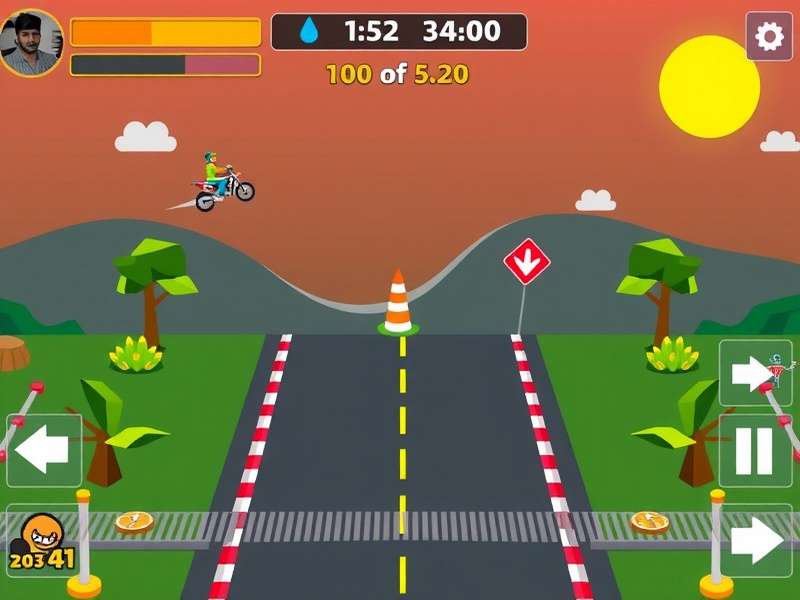 Crossy Road Game Screenshot showing chicken character crossing road