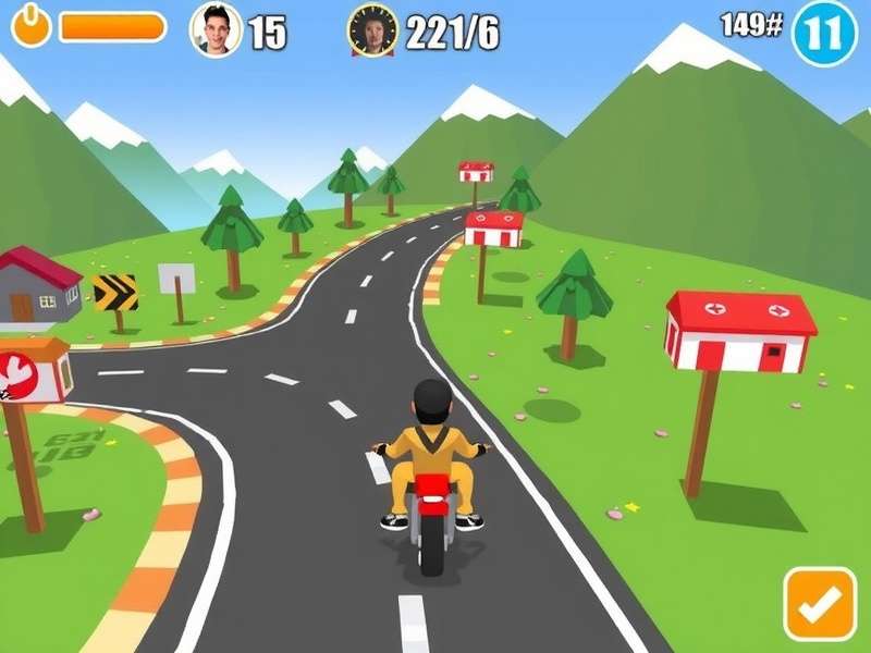 Crossy Road Game Screenshot showing chicken crossing road with cars and logs