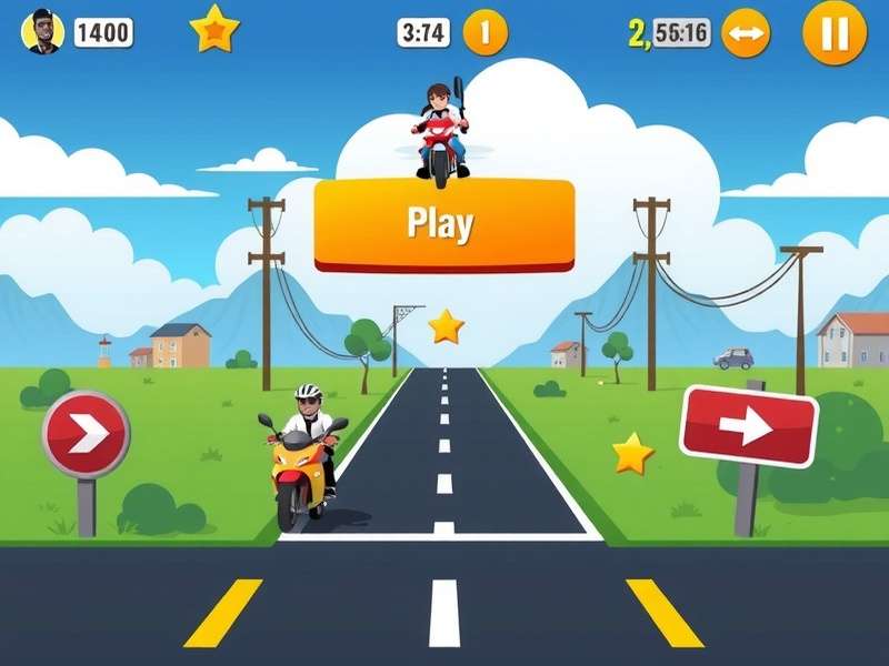 Crossy Road gameplay screenshot showing character crossing road