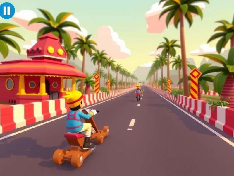 Disney Crossy Road gameplay screenshot showing multiple characters