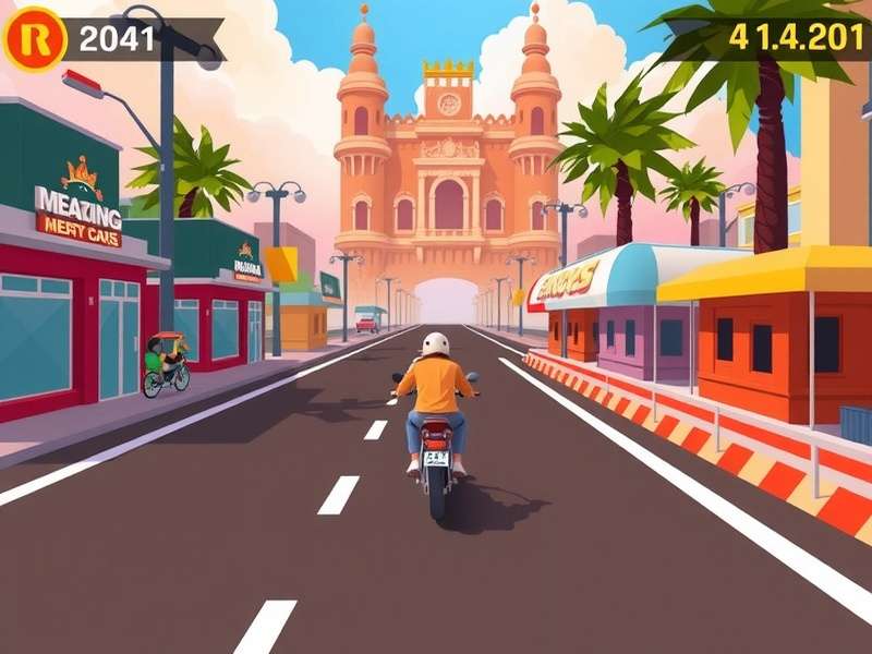 Crossy Road game screenshot on mobile device