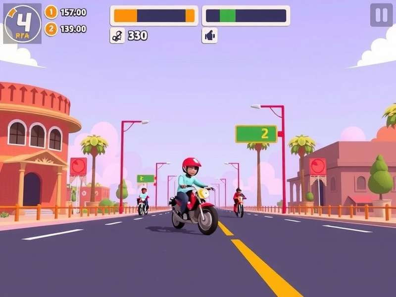 Screenshot of Crossy Road game showing a chicken crossing a road with cars