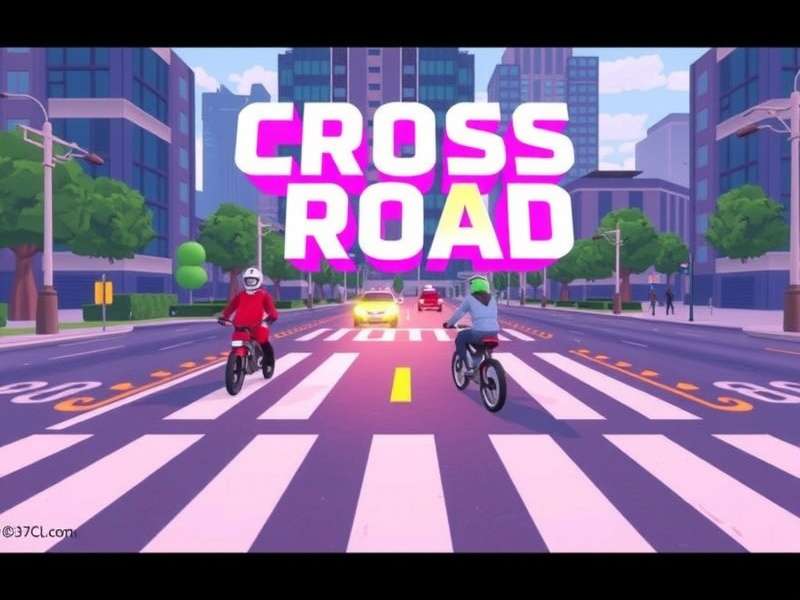 Crossy Road Game on PC Screen