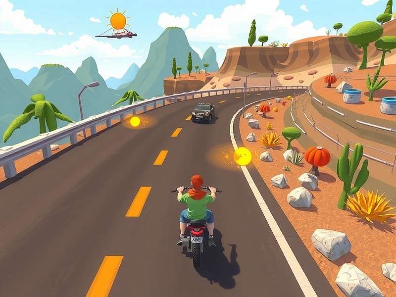 A vibrant smartphone screen showing Crossy Road gameplay with a chicken character amidst traffic and logs.