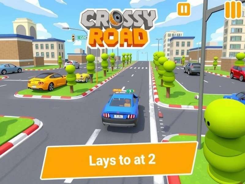 Crossy Road Gameplay Screenshot