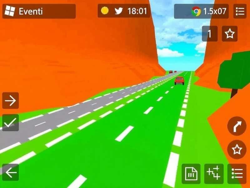Crossy Road game development in Roblox Studio interface