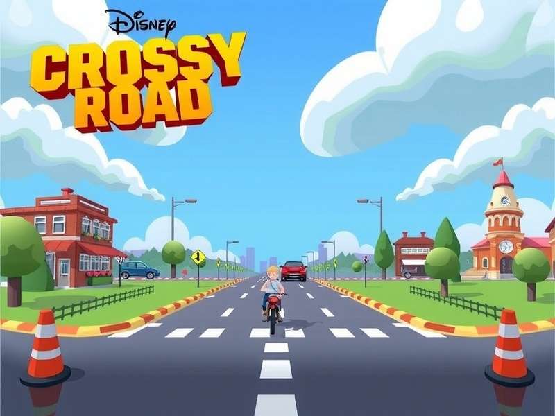 Disney Crossy Road Gameplay Screenshot