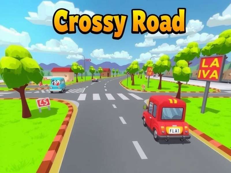 Crossy Road strategy infographic showing scoring patterns