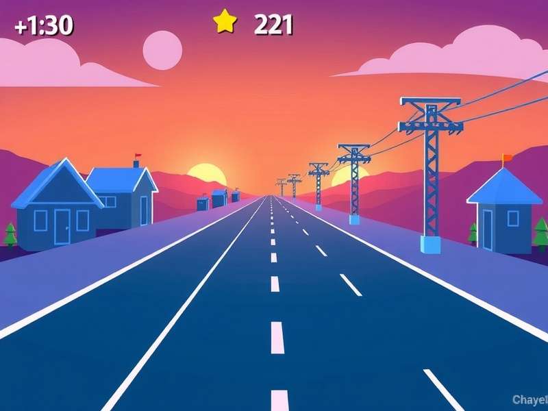 Crossy Road Comets Event Gameplay Screenshot