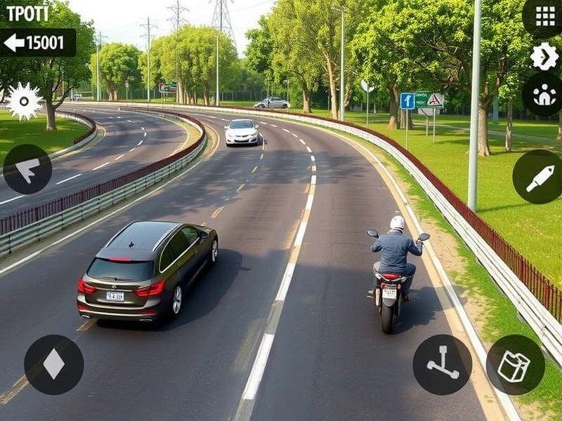 Crossy Road Game characters crossing busy road and river