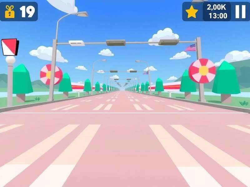 Crossy Road obstacles including cars, logs, and trains