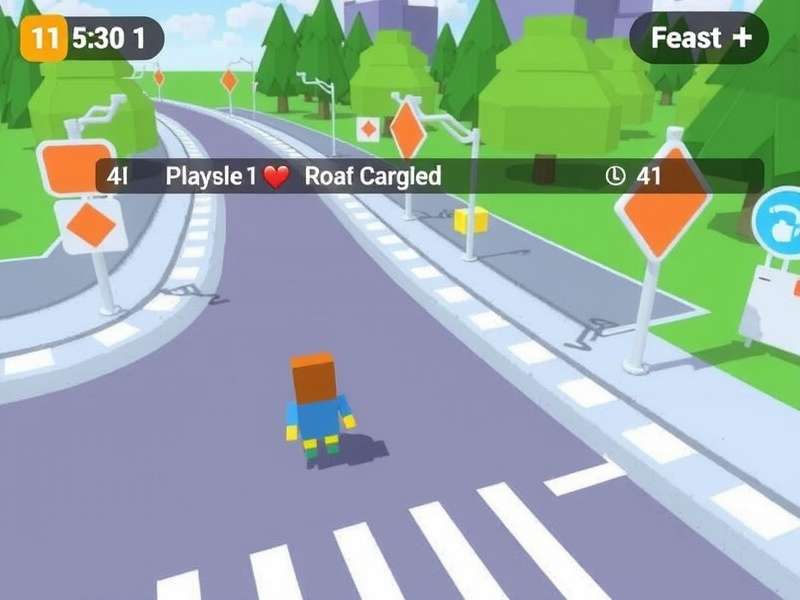 Crossy Road hidden Retro Mode cheat code