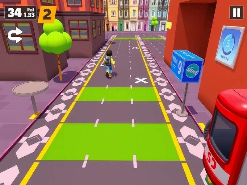 Subway Surfers X Crossy Road Gameplay crossover banner showing characters from both games
