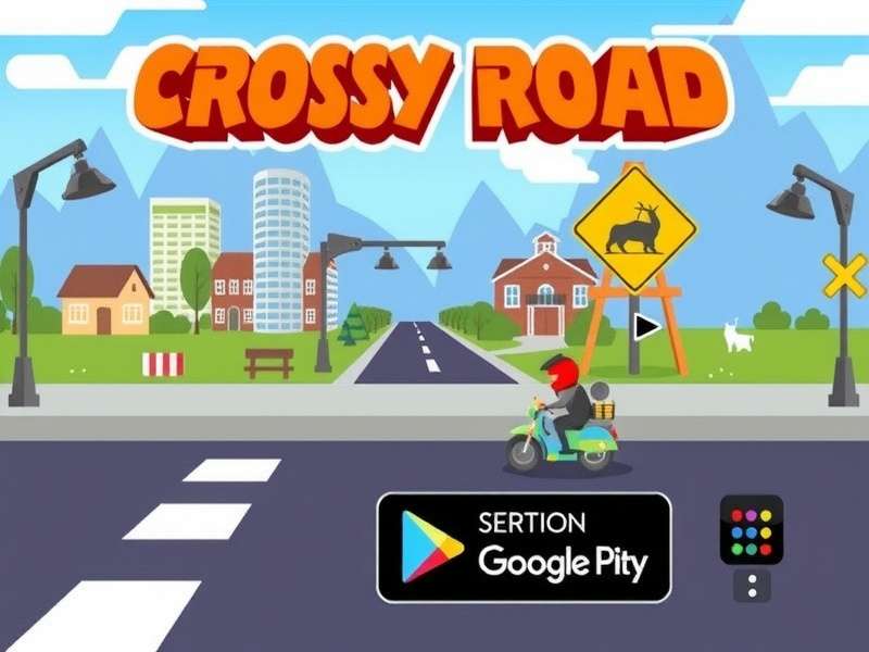 Crossy Road Game - Endless arcade hopper gameplay screenshot