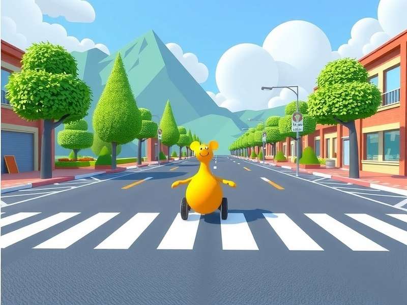Disney Crossy Road Game – magical crossover with Disney characters in a retro arcade style