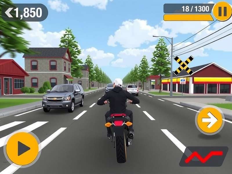 Crossy Road Game Video — Hero Banner with Chicken Hopping Across Roads